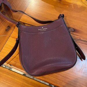 kate spade Deep Burgundy Crossbody Bag